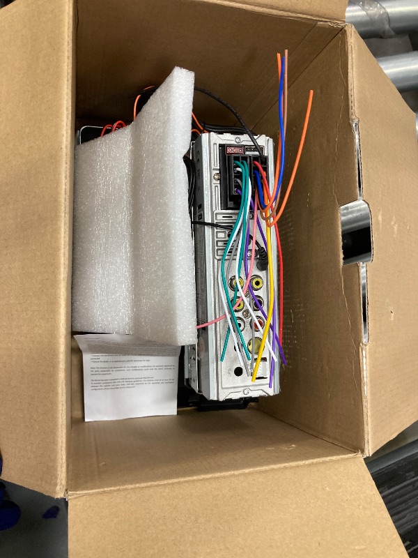 Photo 1 of 10.4" Single Din Single Din Touchscreen Car Stereo Wireless Carplay& Android Auto,Car Radio Stereo Bluetooth,Mirror Link,FM,Subwoofer,SWC,Backup Camera Voice Control Manual Rotatable Screen