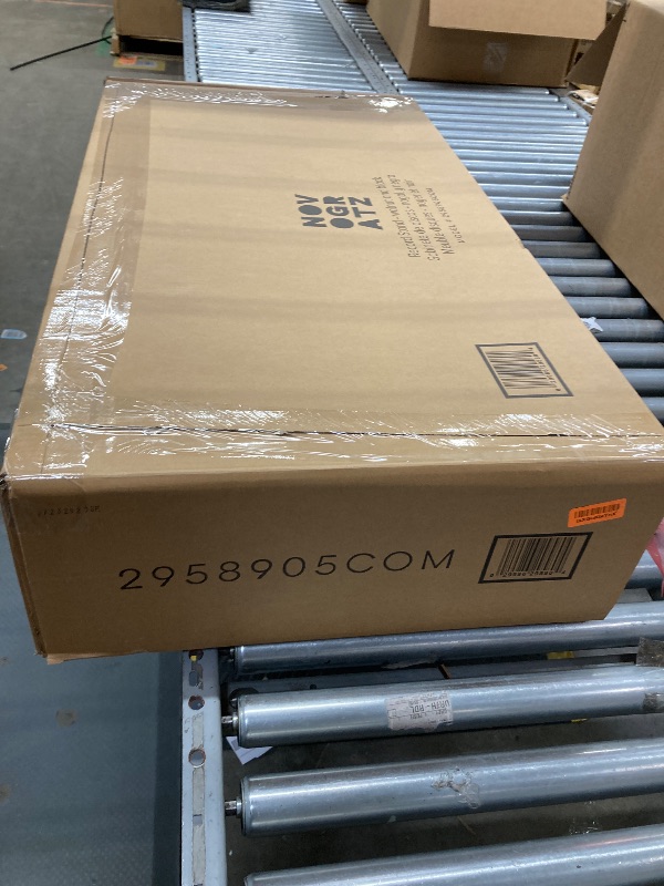 Photo 1 of Novogratz Magnolia Record Stand, Walnut/Black