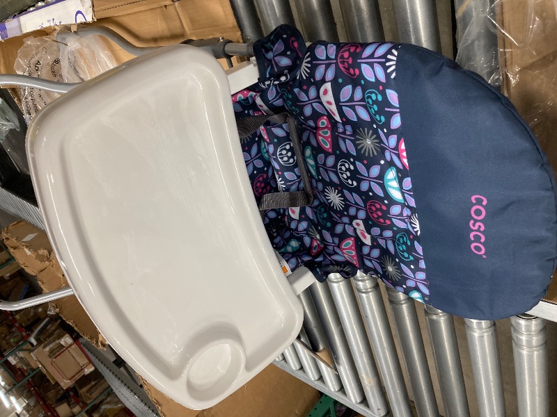 Photo 1 of Cosco Kids Highchair for Baby, Simple Foldable High Chair, Convenient, Lightweight, and Compact Design, Black Arrows