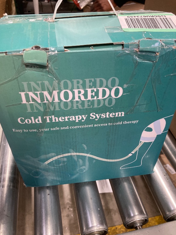 Photo 2 of Inmoredo Cold Therapy Machine, Programable Ice Therapy Machine, for Knee Replacement, Post-Surgery Recovery, ACL, Pain Relief, for Sports Injuries, Sprains, Reduce Swelling, Knee Pad