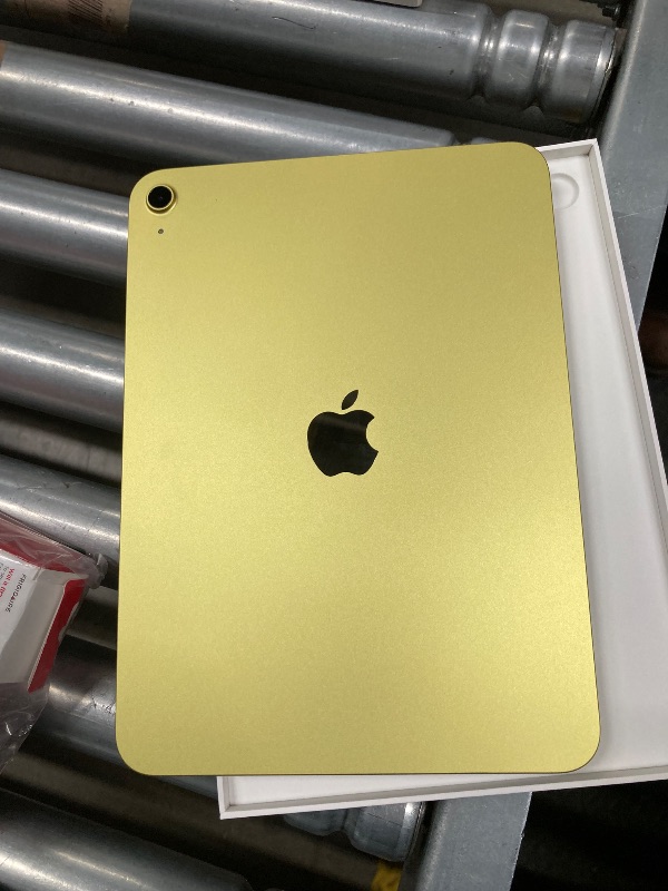 Photo 1 of ++CLOSED BY FACTORY+++++Apple iPad 11-inch: A16 chip, 11-inch Model, Liquid Retina Display, 128GB, Wi-Fi 6, 12MP Front/12MP Back Camera, Touch ID, All-Day Battery Life — Yellow