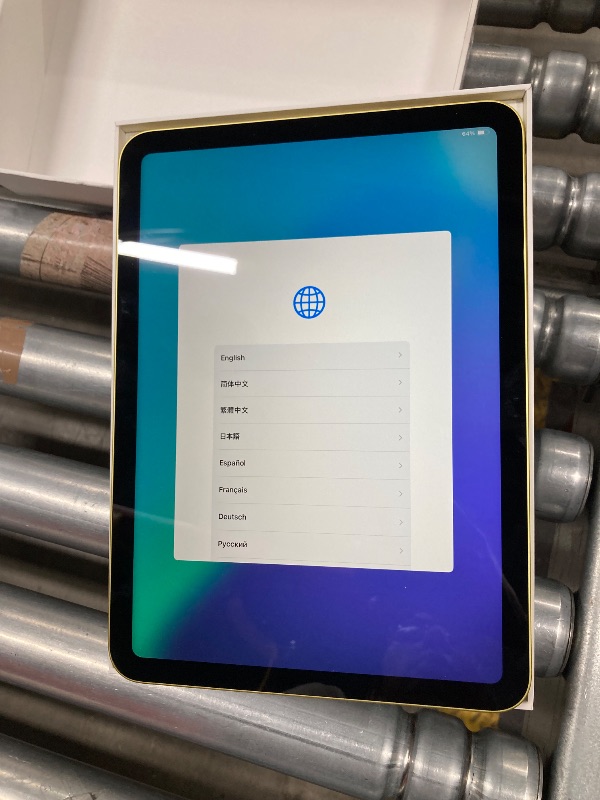 Photo 1 of ++CLOSED BY FACTORY+++++Apple iPad 11-inch: A16 chip, 11-inch Model, Liquid Retina Display, 128GB, Wi-Fi 6, 12MP Front/12MP Back Camera, Touch ID, All-Day Battery Life — Yellow