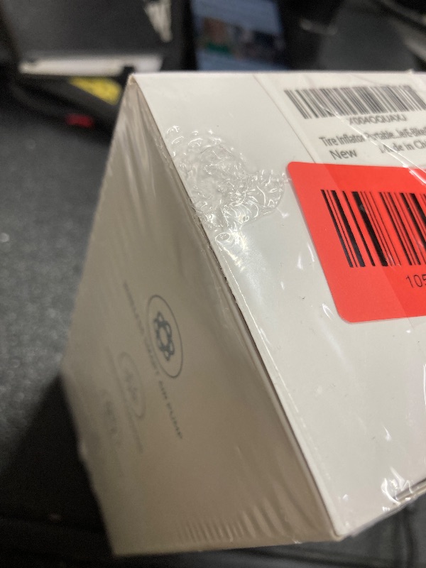 Photo 1 of ***FACTORY SEALED***Cordless Tire Inflator Portable Air Compressor, Mini Portable Air Pump with Rechargeable Battery, Tire Pressure Gauge, 150PSI with Auto Shut-off, Smart Air Pump for Car, Motorcycle, Bike, Ball(White)***FACTORY SEALED***