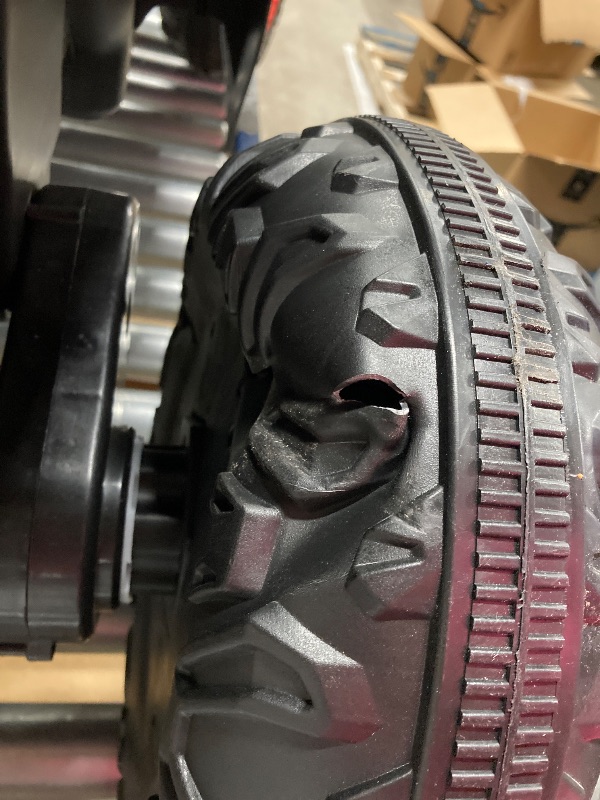 Photo 1 of ** NOT WORKING*** 

Wisairt 24V Ride on Toys 4WD Ride on Cars with Remote Control, 2 XL Seater Electric Car for Kids, Power Car Wheels, UTV w/ 4 Motors, Bluetooth, Music, Lights, 3 Speeds, Red
