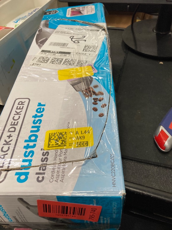 Photo 1 of ** VERY DIRTY**
BLACK+DECKER dustbuster Handheld Vacuum, 8V Cordless, Hand Vacuum for Quick Cleanup with Crevice Tool and Washable Filter (HNVC220BCZ01)