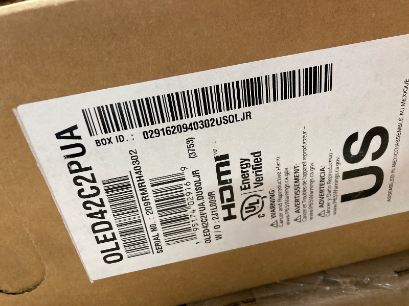 Photo 1 of  *** FACTORY SEAL *** 
LG C2 Series 42-Inch Class OLED evo Smart TV OLED42C2PUA, 2022 - AI-Powered 4K TV, Alexa Built-in