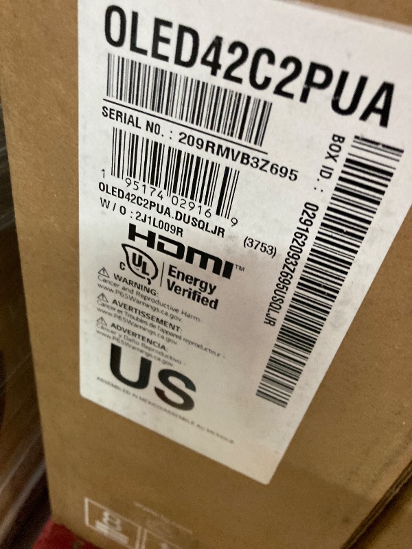 Photo 1 of ** FACTORY SEAL**
LG C2 Series 42-Inch Class OLED evo Smart TV OLED42C2PUA, 2022 - AI-Powered 4K TV, Alexa Built-in