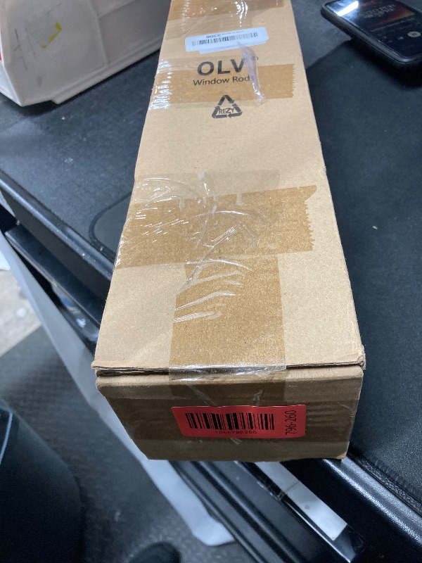 Photo 1 of 2 Pack Gold Curtain Rods for Windows 30-41 Inch, Decorative Vintage Crystal 1'' Diameter Curtain Rod with Gold Foil Finials, Adjustable Heavy Duty Easy Install Drapery Pole Set for Farmhouse