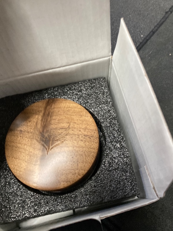 Photo 1 of KNODOS 54mm Espresso Distribution Tool Walnut Coffee Distributor Adjustable Depth Stainless Steel Espresso Leveler Compatible with Breville Espresso Machines