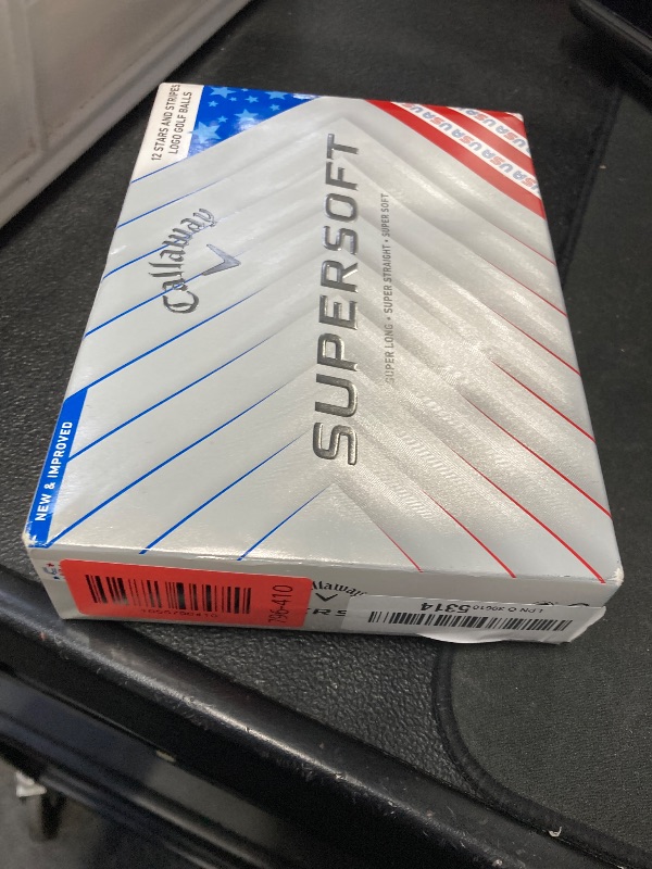 Photo 1 of  ** DIRTY*** 
Callaway Golf Supersoft Golf Balls (2025, USA)