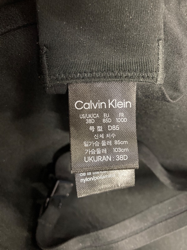 View 3 of ***BRA ONLY***Calvin Klein Perfectly Fit Lightly Lined T-Shirt Bra with Memory Touch, Black, 38D***BRA ONLY***