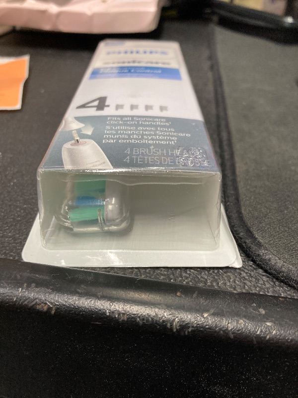 Photo 1 of ***1 IS MISSING***3 INCLUDED***Philips Sonicare C2 Plaque Control - Genuine Replacement Electric Toothbrush Heads, White, 4 Pack One Year Supply, HX9024/65***3 PACK***1 IS MISSING***