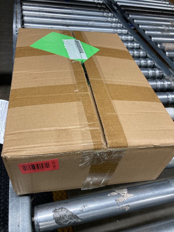 Photo 1 of 2 Pack 9ft Pre-Lit Snow Flocked Christmas Garland with 160 LED Lights w/ 8 Modes & Timer for Outdoor Indoor Xmas Decoration Fireplace Mantle Stairs Doorway Railings Decor, Battery Operated