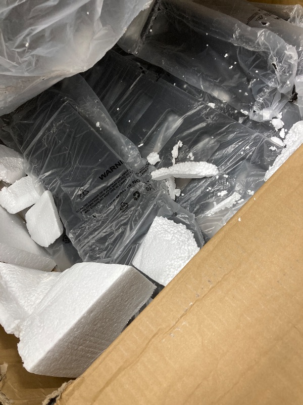 Photo 1 of ***The description and photo are for reference only.***EcoNook 32 inch Fire Pit, Square Outdoor Fire Pit Table with Spark Screen & Fire Poker, 3-in-1 Multipurpose Firepits for Outside, Fireplace for Yard, Garden, Patio