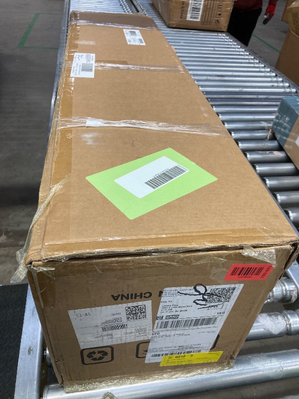 Photo 1 of ***SOME LIGHTS DONT WORK***Yexmas 7.5ft Pre-Lighted Christmas Tree, 8 Modes LED Lights, Artificial Xmas Tree with Large Storage Bag