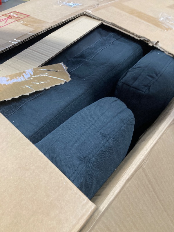 Photo 1 of *** PARTIAL SET ONLY BOX 1 OF 3 MISSING BOX #2 & #3 -SELLING AS IS***Shintenchi Small Sectional Couch Sofas, 3 Seat L Shape Sofa with Ottoman, Corduroy Upholstered Convertible Sofa Couches, Small Couch for Apartments, Living Room and Office
*** PARTIAL SE