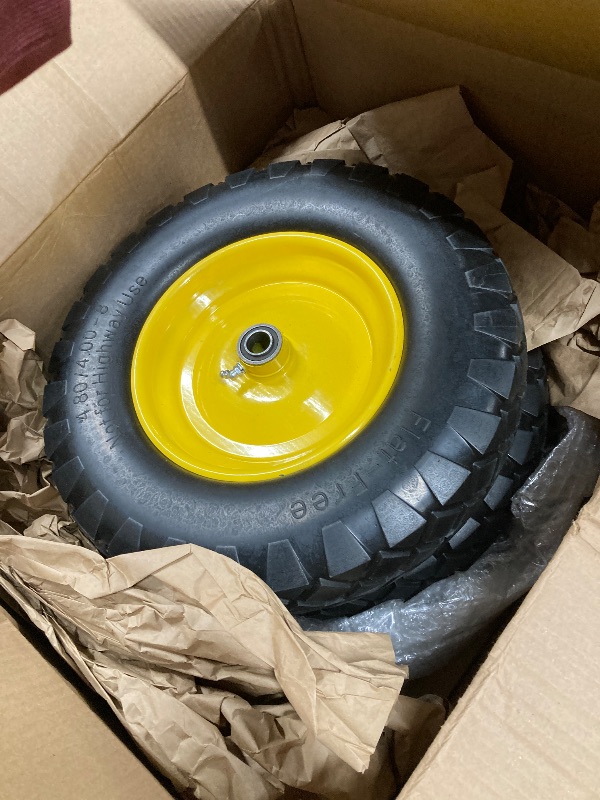 Photo 1 of  Soild Rubber Dolly Tire Wheels