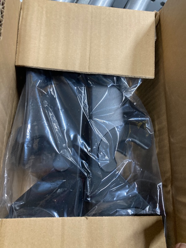 Photo 1 of ***MISSING BOTH 5LB AND BOTH 15 LB WEIGHTS****Amazon Basics Neoprene Dumbbell Hand Weights, Rack with 3 Pairs (5, 10, and 15 Pounds), Green/Blue/Grey