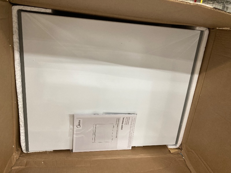 Photo 1 of Midea MERC04C4BAWW Chest Freezer, 3.5 Cubic Feet Freezer With Removable Basket, Interior LED Light, Adjustable Temperature, For Kitchen Apartment Office, White