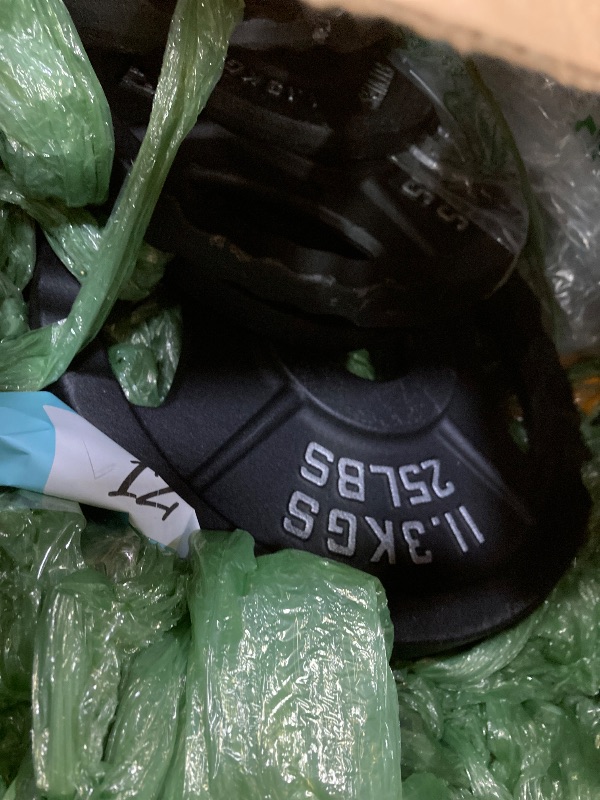 Photo 1 of Signature Fitness Cast Iron Olympic 2-Inch Weight Plates Including 7FT Olympic Barbell, 130-Pound Set (85 Pounds Plates + 45 Pounds Barbell), Multiple Packages, Style #2