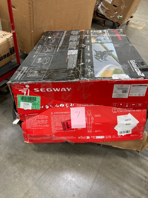 Photo 1 of ***DAMAGED LEFT FRONT WHEEL & STEERING WHEEL***Segway Ninebot Gokart Pro 2 - High-Speed Electric Go Kart for Ages 14+, Drift & Race with Speeds Up to 26.7 mph***DAMAGED LEFT FRONT WHEEL & STEERING WHEEL***