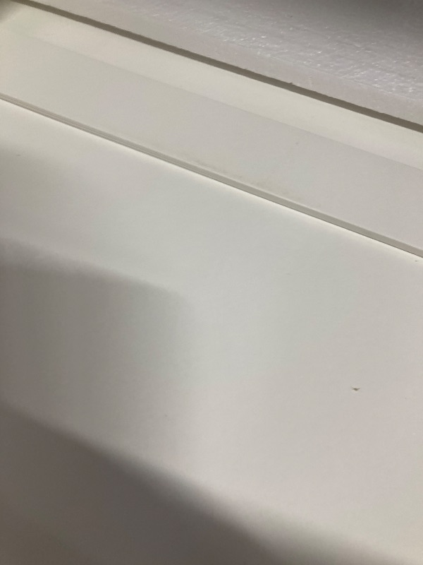 Photo 1 of Sauder Select Multipurpose Bedroom Armoire Wardrobe Closet Pantry Storage Cabinet with Storage Drawers and Hanging Rail, in Soft White finish