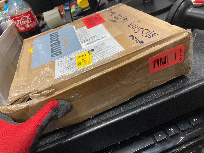 Photo 1 of *Parts Only?* Amazon Basics Full Motion Articulating TV Wall Mount, with Swivel and Tilt, for 26" to 55" TVs and Flat Panels up to 80 Lbs, VESA Compatible, Black