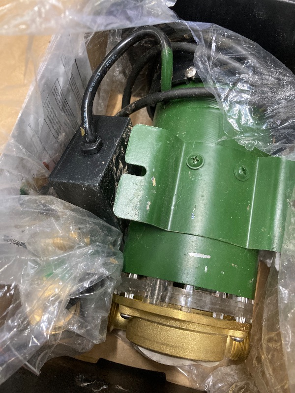 View 2 of *VERY USED* *Unsure if it works* *Scratches* 120W Water Pressure Booster Pump 115VAC,396 GPH,21.7 PSI Household Automatic Home Booster Pump with Water Flow Switch for Home Kitchen Bathroom Irrigation(H15GR-15) (H15GR-15)