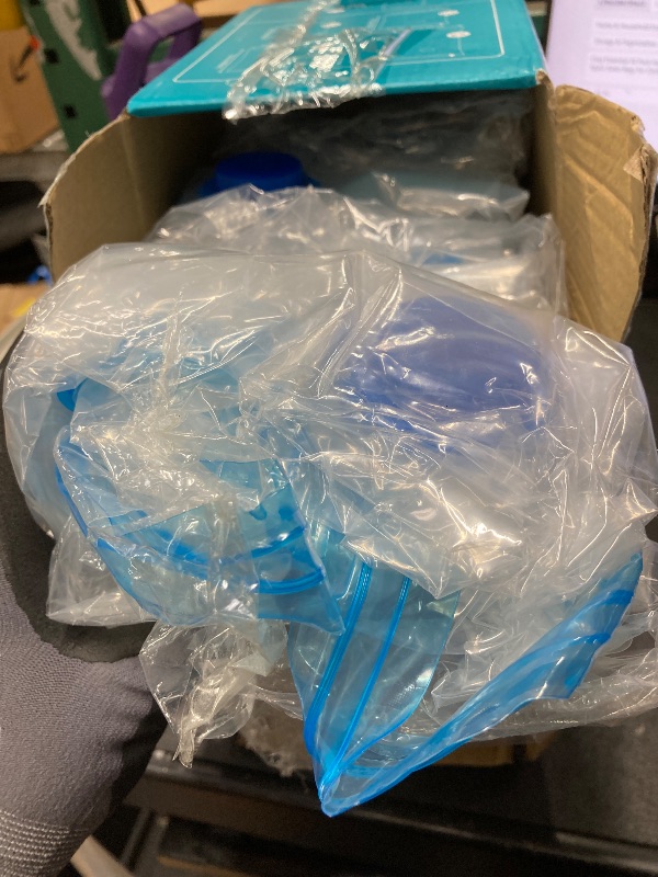 Photo 1 of *Pump Missing* Cozy Essential 26 Pack Vacuum Storage Bags with Portable Electric Pump, Vacuum Seal Space Saver Bags for Clothing, Pillows, Blanket, Bedding, Comforters