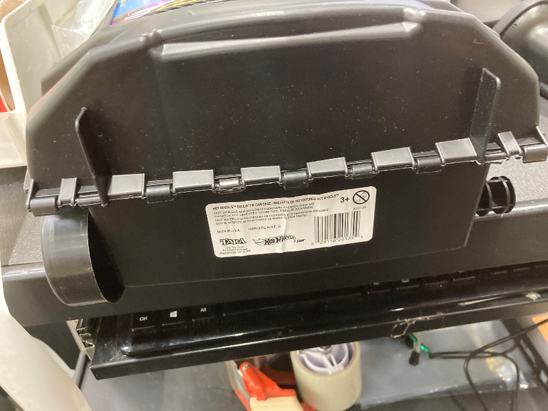 Photo 1 of *Fix Wheel* Hot Wheels 100-Car Storage Case – Large Capacity Organizer for 1:64 Die-Cast Vehicles with Handle and Latch, Durable Portable Carrying Case for Kids, Travel, and Toy Car Collectors