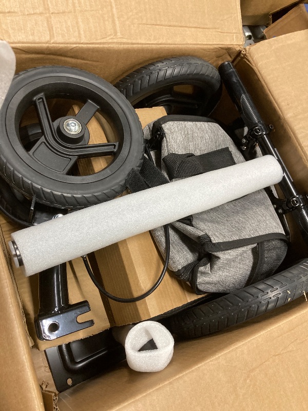 Photo 1 of *Rust?* COSYWILL Steerable Knee Scooter,Economy Knee Walker,All Terrain Foldable Medical Scooter for Foot Injuries Crutches Alternative,Black