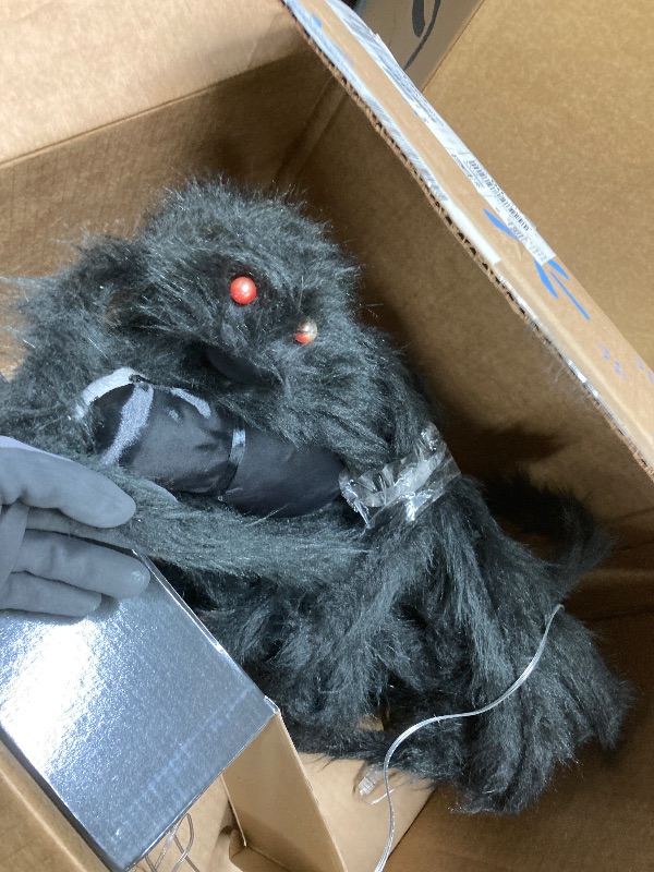 Photo 1 of *Dirty* Giant Spider with Light up Web