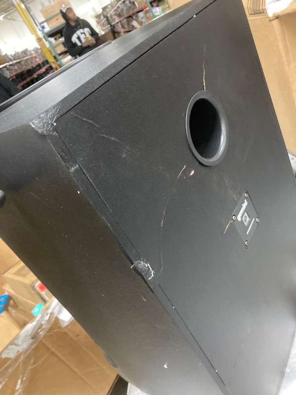 Photo 1 of *One Speaker has some cracking and damage* *Unsure if it works* Gemini Bluetooth Stereo System for Home – 3000W Peak Power Dual 12” Subwoofers, FM Radio, LED Lights, USB, AUX, Optical Input – Ultimate Home Stereo Shelf System for Parties & Karaoke (GSYS-