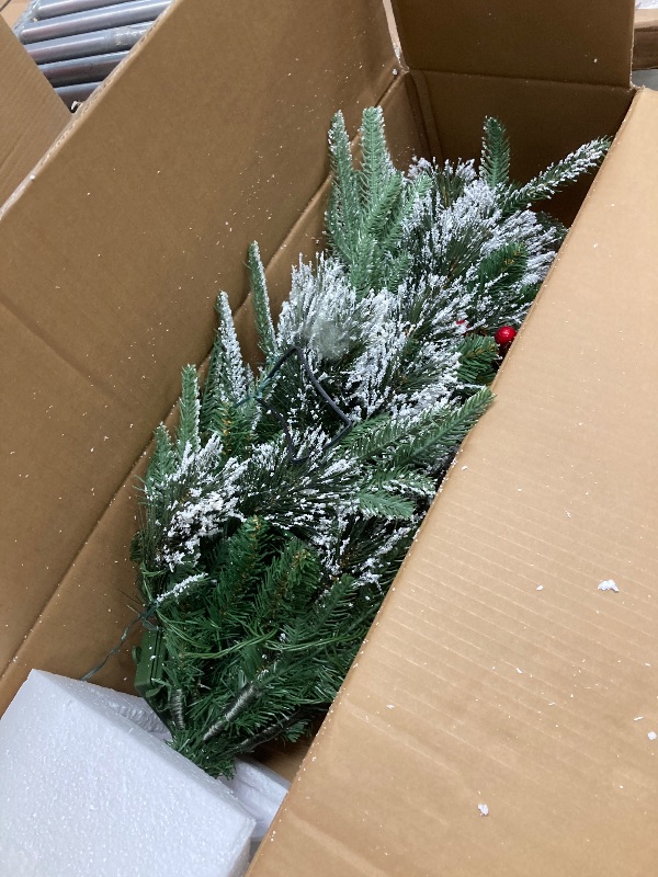 Photo 1 of 4" Christmas Tree, Flocked
