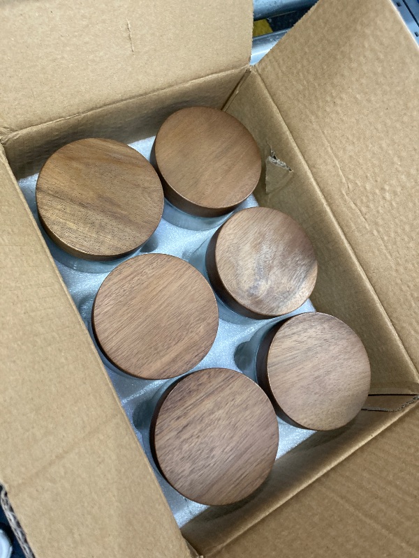 Photo 1 of 16oz 6 Pack Overnight Oats Containers with Lids, Glass Mason Jars with Acacia Wood Airtight Lids, Wide Mouth Meal Prep Storage Jars for Yogurt, Chia Pudding, Salad, Parfait, Snacks, Spice