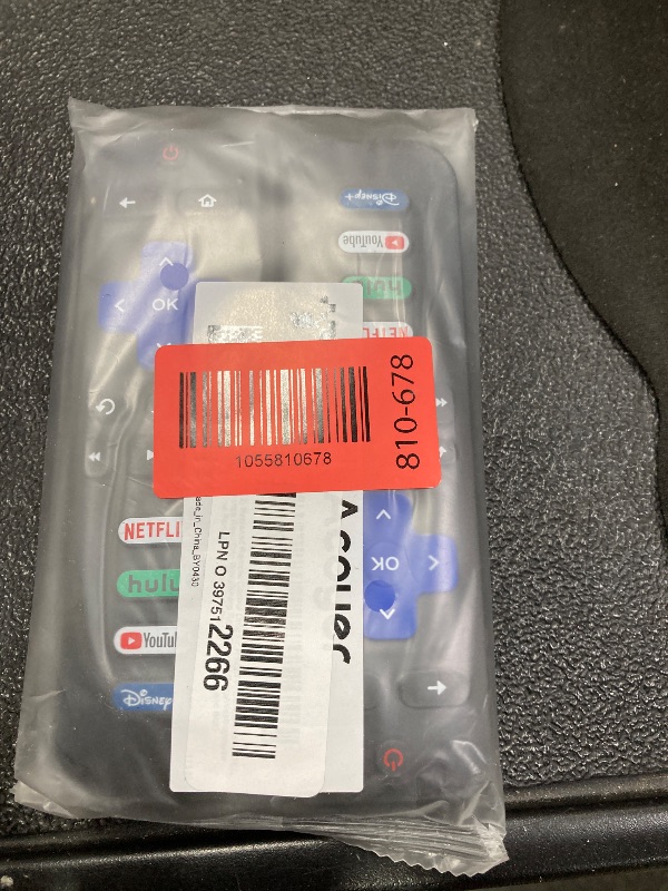 Photo 1 of (Pack of 2) Replacement Remote Control Only for Roku TV, Compatible for TCL Roku/Hisense Roku/Onn Roku/Sharp Roku/Element Roku/Westinghouse Roku/Philips Roku Smart TVs (Not for Roku Stick and Box)