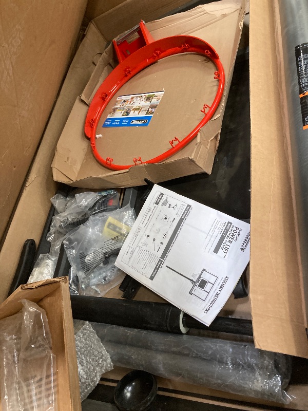 Photo 1 of ***MISSING PARTS***Lifetime Adjustable in Ground 54' Basketball Hoop - White/Black