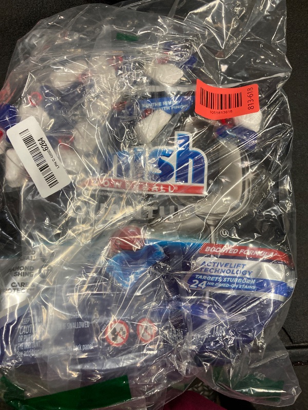 Photo 1 of ***36 Count -SELLING AS IS -MISSING PADS*** 
Finish Quantum Dishwasher Pods, No Pre-Rinse Dishwasher Detergent Soap Removes 24HR Dried-On Stain and Grease, Leaving a Virtually Spotless Shine,