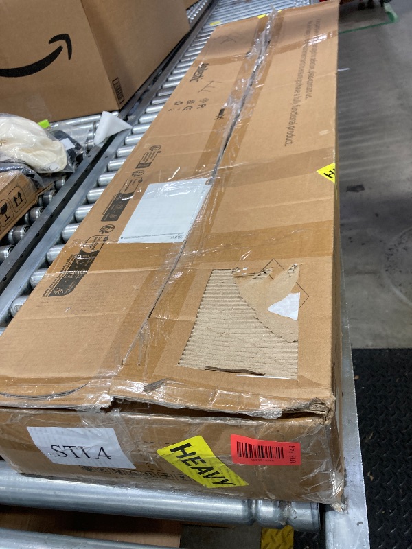 Photo 1 of ***MISSING CONTROL MODULE & POSSIBLY OTHER PARTS***Agilestic Electric Standing Desk, 55 x 24 Inches Height Adjustable Desk, Sit Stand up for Work Office Home, Ergonomic Rising Computer Table with Memory Preset, Rustic Brown***MISSING CONTROL MODULE & POSS