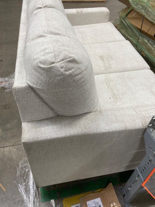 Photo 4 of White Three Seater Sofa