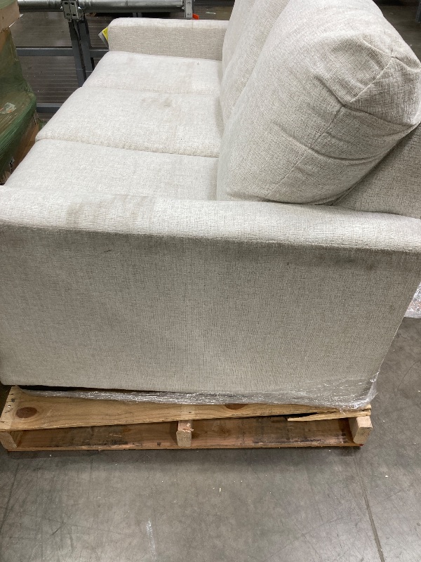 Photo 2 of White Three Seater Sofa