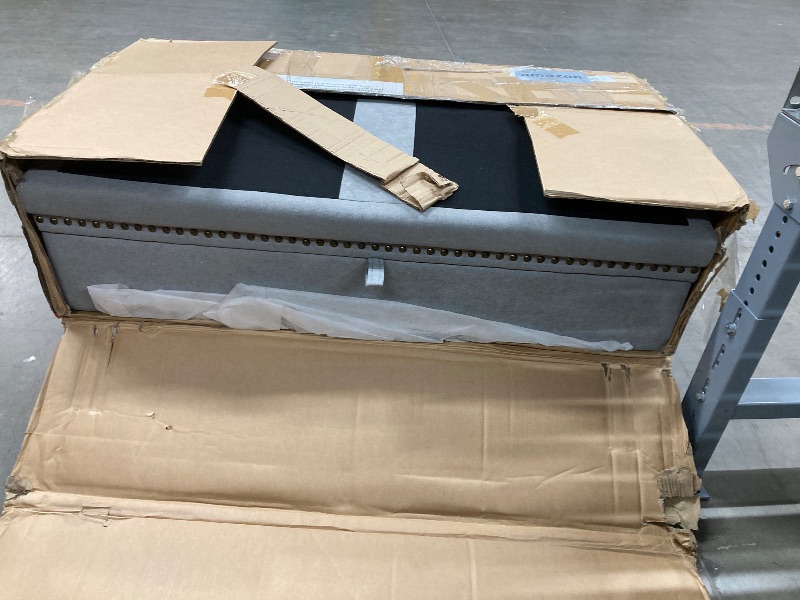 Photo 1 of **CONTAINS ALL 3 BOXES****L-Shaped Sectional Couch with Storage, Sofa with Reversible Chaise Removable Cushion Covers, for Small Space, Apartment, Living Room, Light Gray