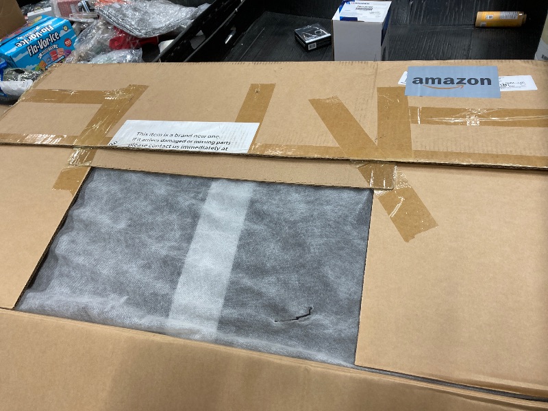 Photo 1 of **CONTAINS ALL 3 BOXES****L-Shaped Sectional Couch with Storage, Sofa with Reversible Chaise Removable Cushion Covers, for Small Space, Apartment, Living Room, Light Gray