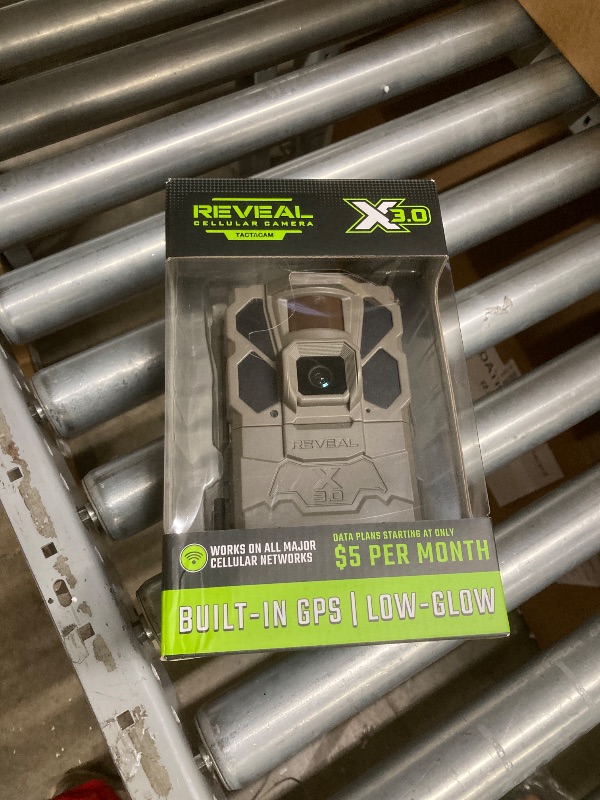 Photo 1 of TACTACAM Reveal X Gen 3.0 Cellular Trail Camera: Auto Connect 4G LTE, 4K Photo, 1080p Video, Low-Glow IR Flash, No SD Card Needed, Long Battery Life – Best Hunting, Game & Property Monitoring Camera