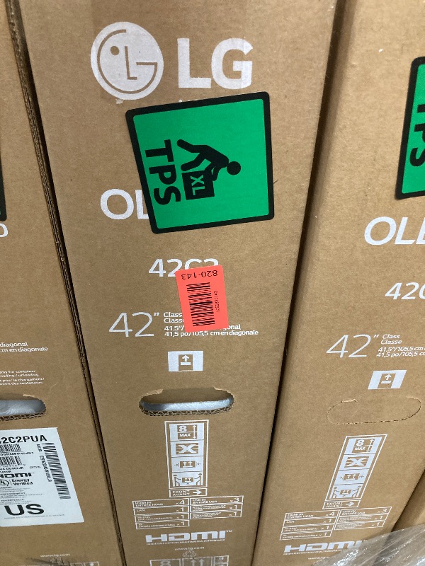 Photo 1 of ***Factory seal***
LG C2 Series 42-Inch Class OLED evo Smart TV OLED42C2PUA, 2022 - AI-Powered 4K TV, Alexa Built-in