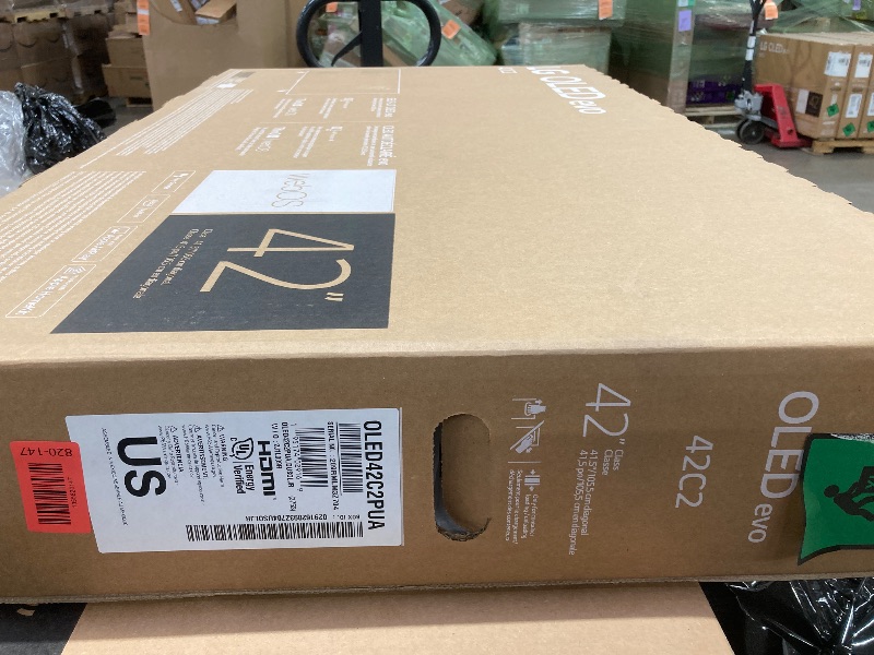Photo 1 of ***Factory seal***
LG C2 Series 42-Inch Class OLED evo Smart TV OLED42C2PUA, 2022 - AI-Powered 4K TV, Alexa Built-in