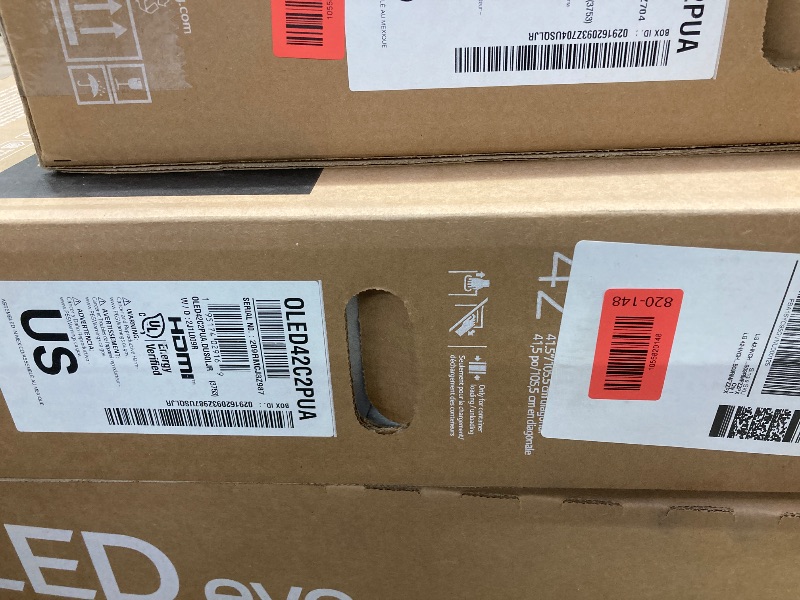 Photo 1 of ***Factory seal***
LG C2 Series 42-Inch Class OLED evo Smart TV OLED42C2PUA, 2022 - AI-Powered 4K TV, Alexa Built-in