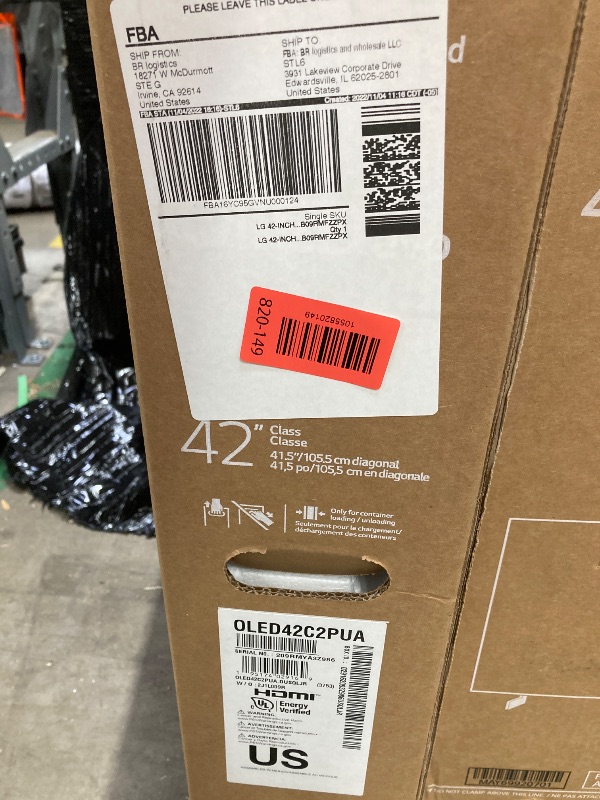 Photo 1 of ***Factory seal***
LG C2 Series 42-Inch Class OLED evo Smart TV OLED42C2PUA, 2022 - AI-Powered 4K TV, Alexa Built-in