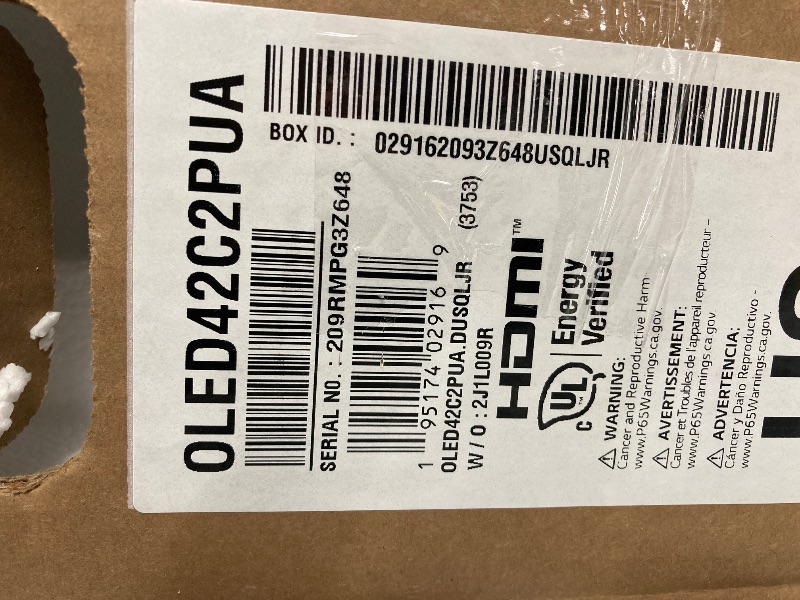 Photo 1 of ***Factory seal***
LG C2 Series 42-Inch Class OLED evo Smart TV OLED42C2PUA, 2022 - AI-Powered 4K TV, Alexa Built-in