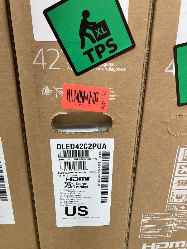Photo 1 of ***Factory seal***
LG C2 Series 42-Inch Class OLED evo Smart TV OLED42C2PUA, 2022 - AI-Powered 4K TV, Alexa Built-in